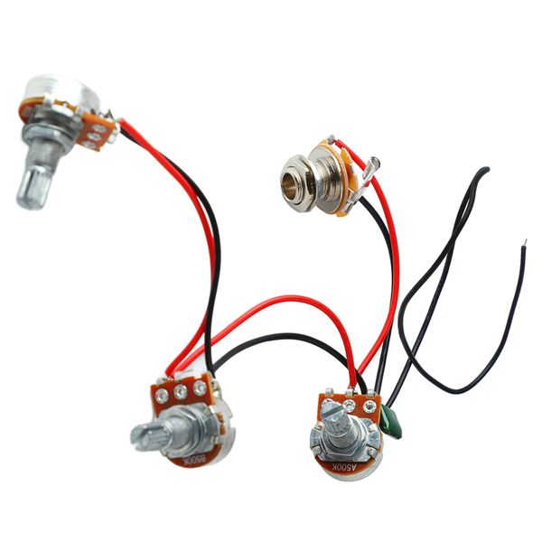 Pro Electric Guitar Wiring Harness - Small 2cm Prewired Circuit