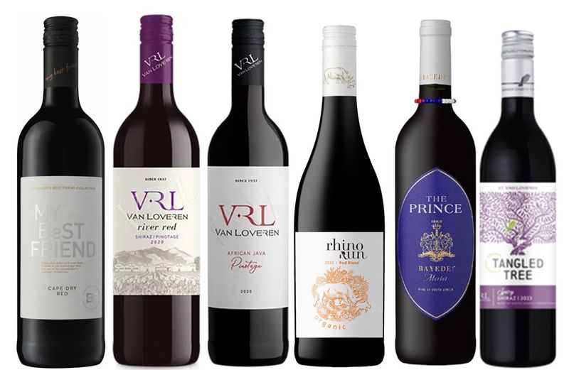 Van Loveren Everyday Red Wine Mixed Case - 6 x 750ml