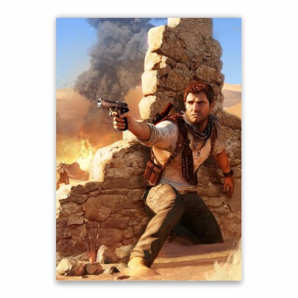 Nathan Drake In Yemen Poster - A1