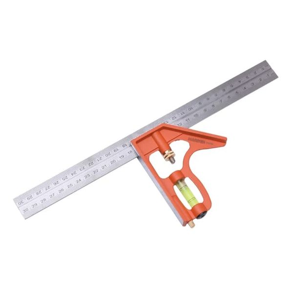 30cm Metal Light-weight and Portable Combination Square