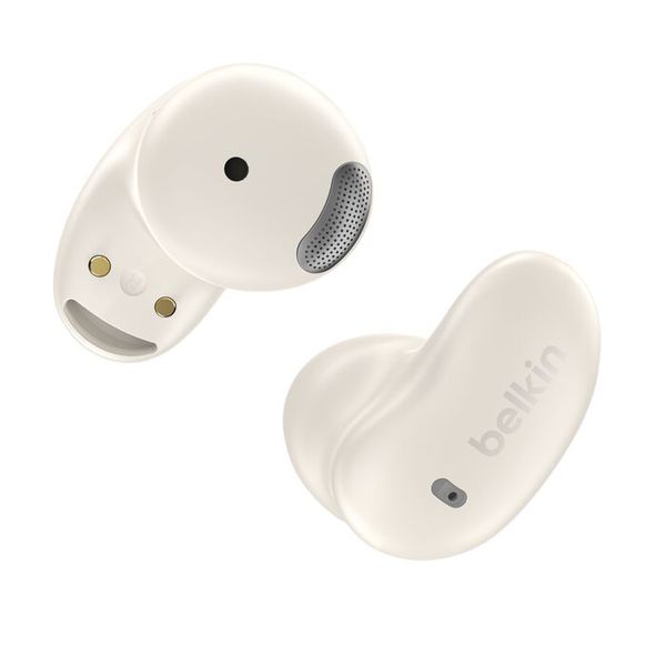 Belkin SoundForm Anywhere Wireless Earbuds, Bluetooth Earphones with Long-Lasting Comfort, IPX4 Waterproof Lightweight Earbuds for iPhone, iPad,