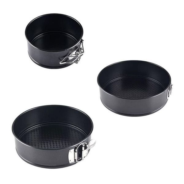 HB-Round Shape Cake Mould 3 Piece