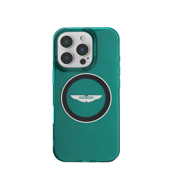 ASTON MARTIN-Magsafe IPhone 16 Pro Green IML Case
