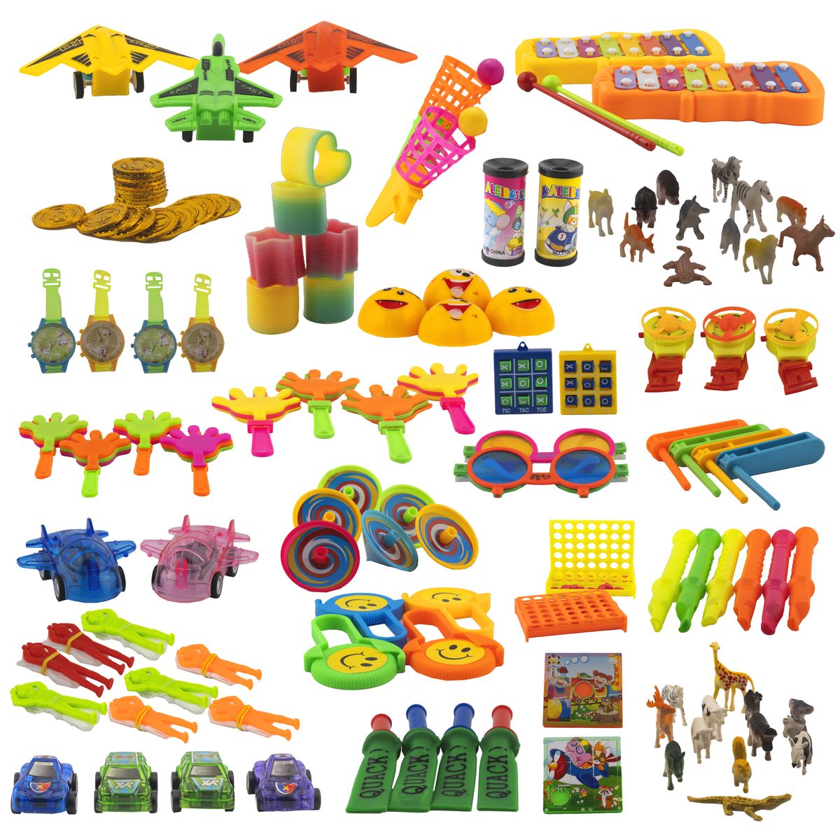 124 Pieces Party Favors for Fillers Prizes, Party Return Gifts, Gift
