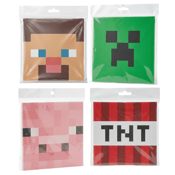 4pcs Minecraft 20cm Cotton Painting Bundle