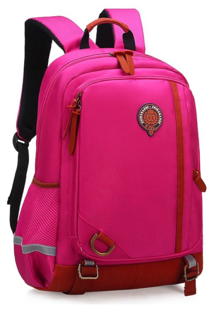 Primary School Retro Backpack Grade 1-7 Students - Pink | Buy Online in ...