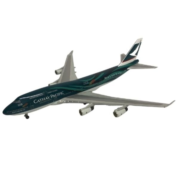 1:400 Scale, Cathay Pacific, One World City, Boeing 747-467, Model Aircraft