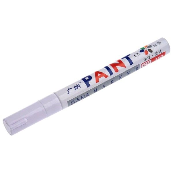 Modification Paint Marker For Car Tires - White