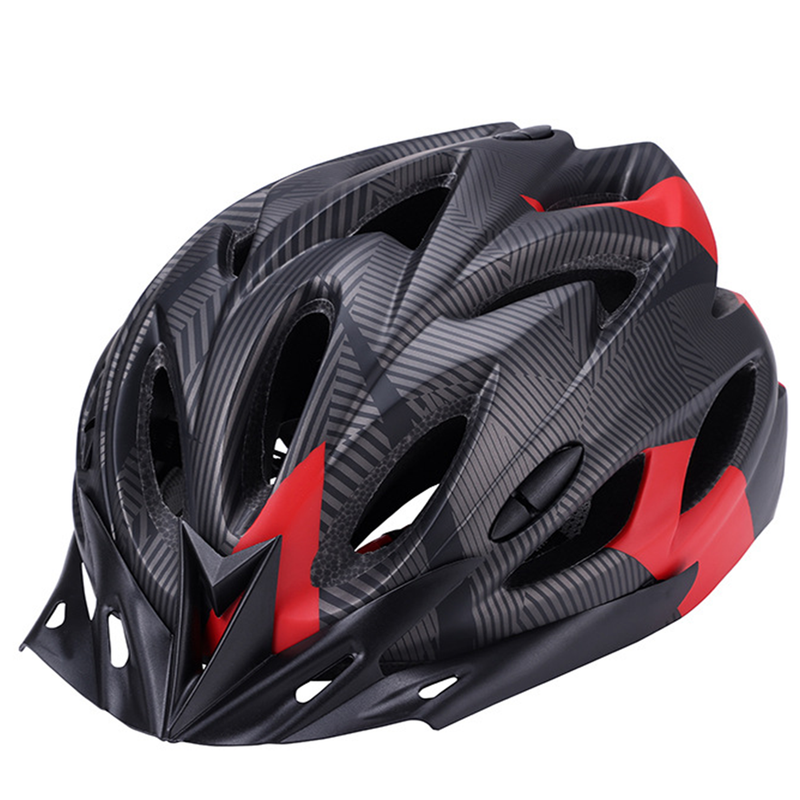 MTB Cycling Helmet with Rear Light - Mountain Bike Helmet Unisex Safety Adult