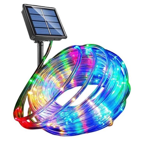 Outdoor Waterproof LED Solar Fairy String Light 200leds-Multicolor -10M
