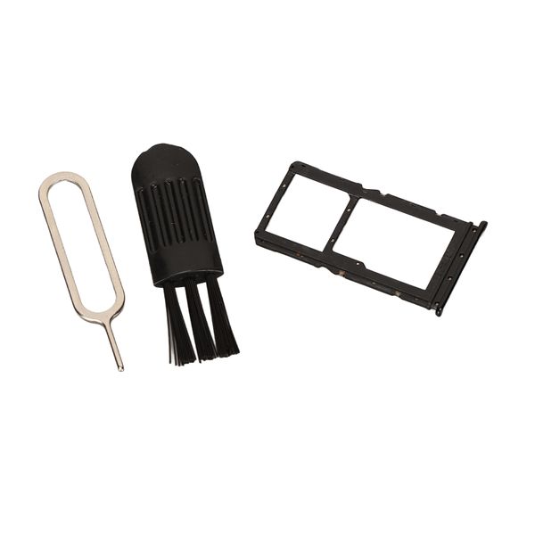 SIM Card Tray Set compatible with Redmi Note 7 Black