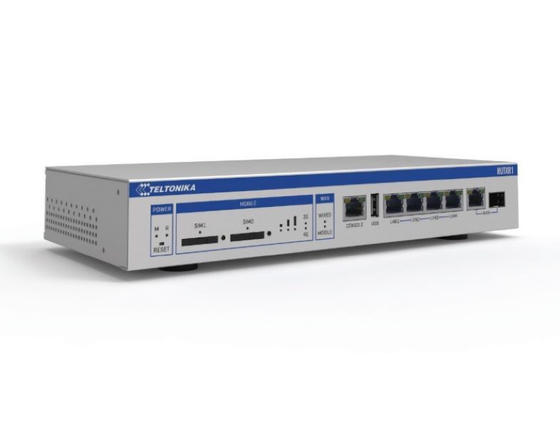RUTXR1 Enterprise Rack-Mountable SFP/Lte Router