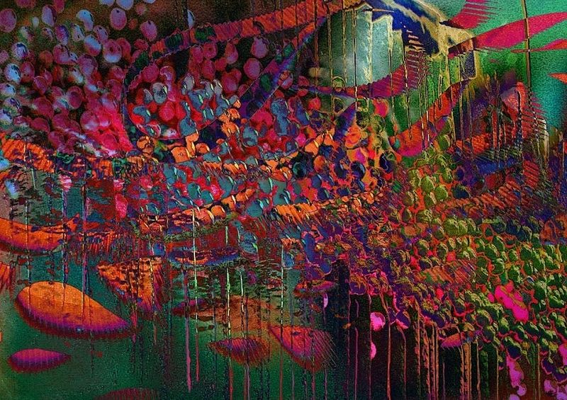 Premium Framed Canvas Print: Baubles A