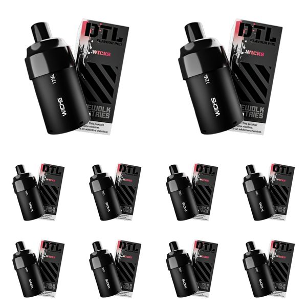 Bewolk DTL 6000 Puffs Disposable Pods - Wicks (Box of 10)