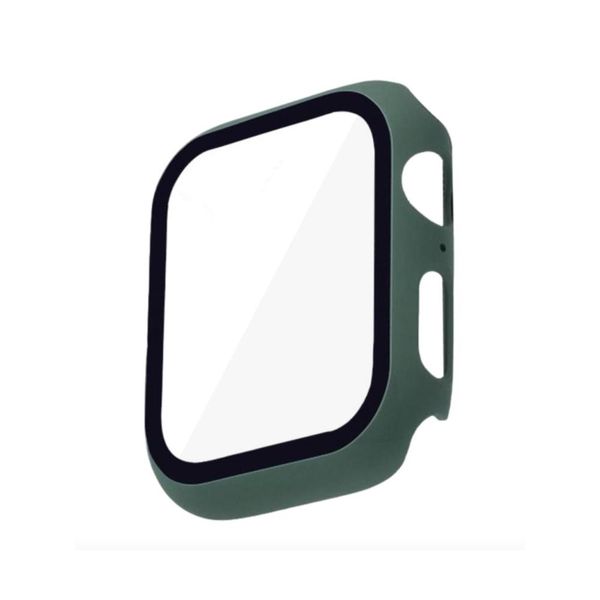 45mm Hard Case and Glass Screen Protector for Apple Watch - Clear Colourful