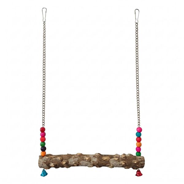Wooden Chicken Swing Perch Toy for Coop and Cage