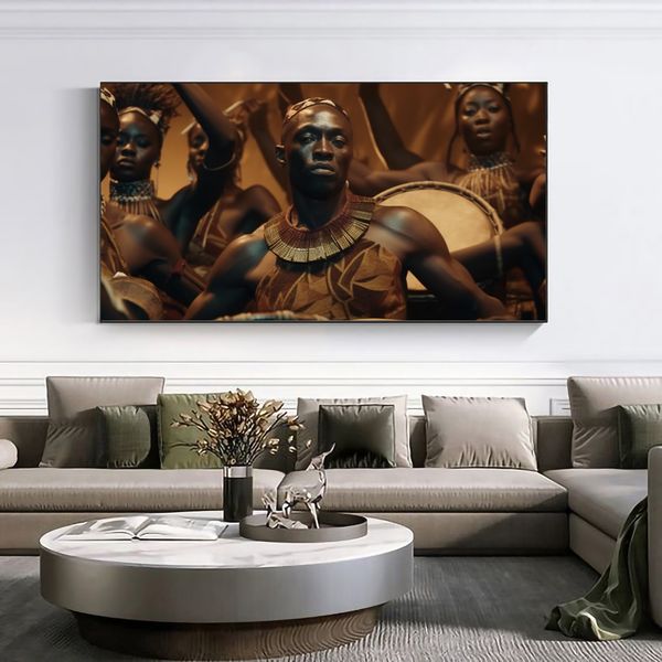 Canvas Wall Decor - Drums of Unity - 0365