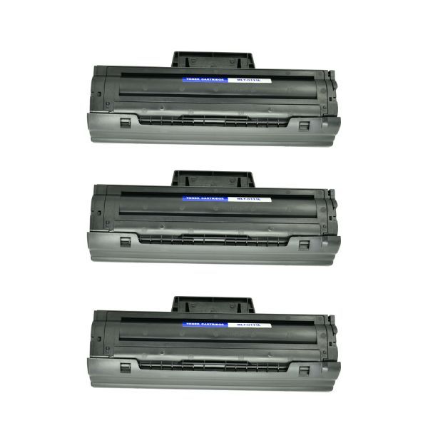 Inksaver Samsung D111L / MLT-D111L / 111L Pack of 3 Compatible Black Toners