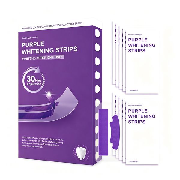 V34 Teeth Whitening Strips - Professional Teeth Whitener.Enamel-friendly.