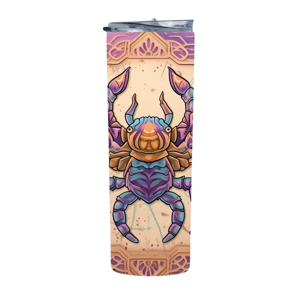 Scorpio 1 20 Oz Straight Skinny Tumbler 208