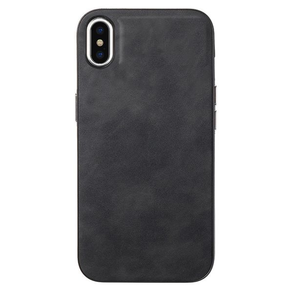 Vegan Leather Electroplated Phone Case Compatible with iPhone 11 PRO Max
