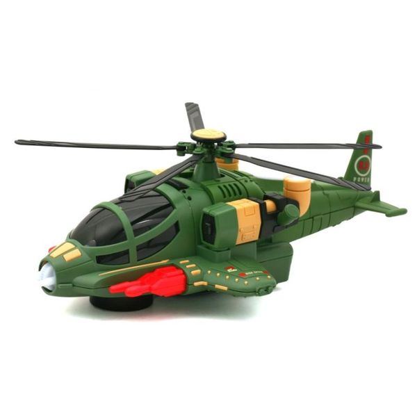 Helicopter Toy 360 Rotating Wings Spreading with Lights and Sounds