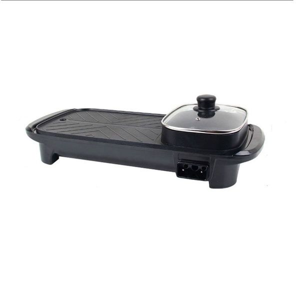 2in1 Multi-Function Separation Master Pot Hot Pot Fryer Grill Pan Non-Stick