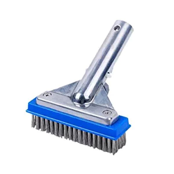 Swimming Pool Cleaning Brush Wire Brush Pool Bottom Wall Cleaning Brush Poo