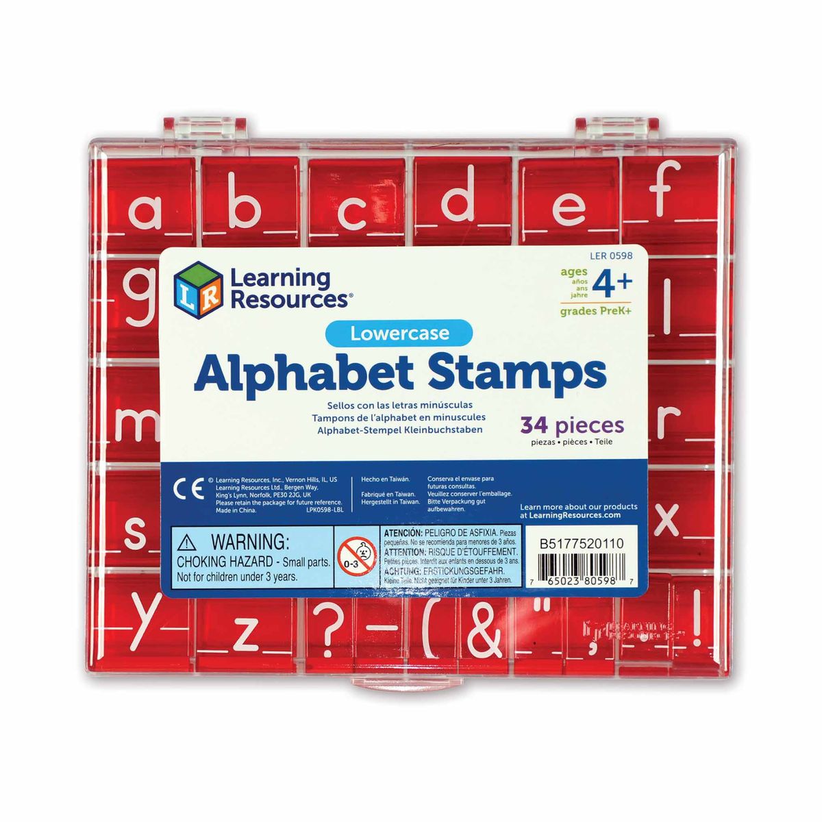 Learning Resources Lowercase Alphabet Stamps Set Shop Today. Get it