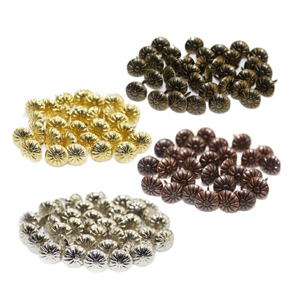Craft DIY Decorative Vintage Upholstery Nails Thumb Tacks Set of 400