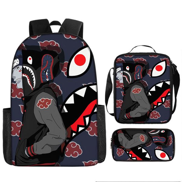 Lunch Box And Pencil Case Set Shark image