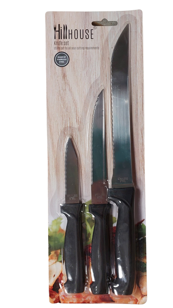 Hillhouse 3 Piece Knife Set