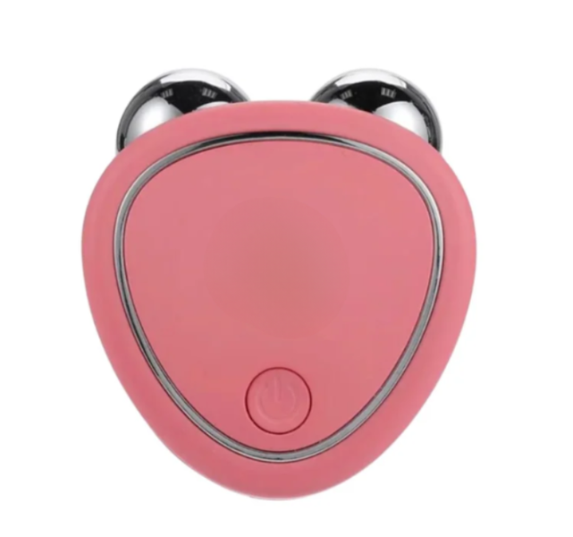Pink Microcurrent Skin Tightening and Wrinkle Reduction Tool
