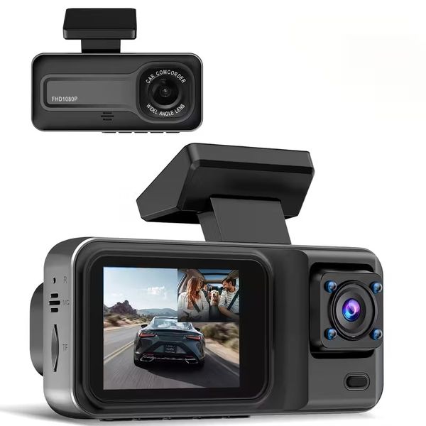 Arctic Aura Dual Lens Car Dashcam 1080P + 720P | Ultra-Clear Night Vision