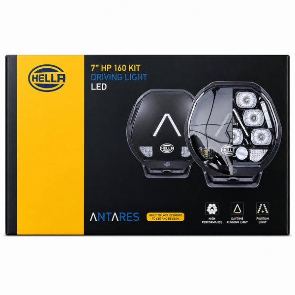HELLA Antares LED Driving Light 7 HP 160 Kit