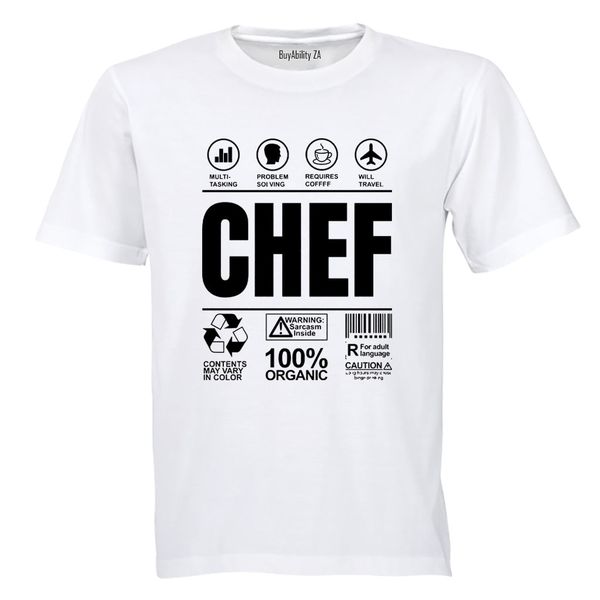 Chef Label - Adults - T-Shirt