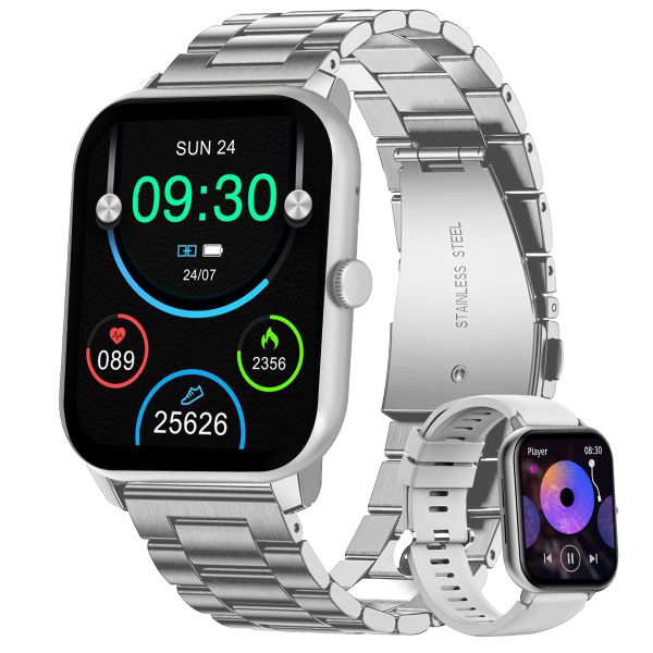 Smartwatch 1.83" Large Screen, Bluetooth Call Smart Watch