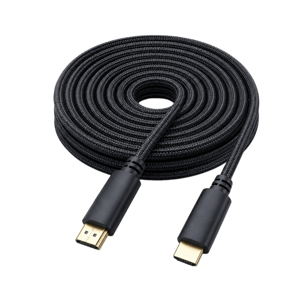 5M HDMI Cable 2.0 - 4K Ultra HD Braided Cord for TV Projector