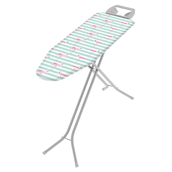 Colombo 114cmx36cm 5-Position Iron Board with Cotton Cover &amp; Reinforced Iron Rest- Cupido
