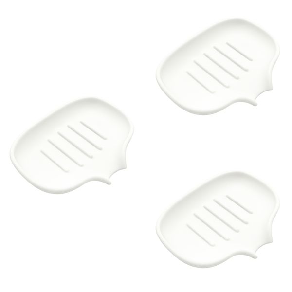 Self Draining Soap Dish Bathroom Soap Dish Soap Tray White