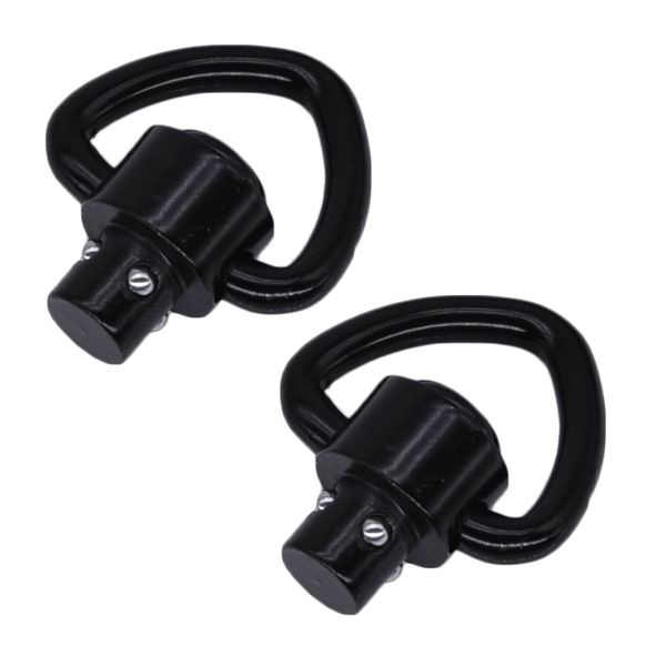Sport Hunting Triangle Sling Swivel Quick Release Sling Buckle Adapter 2Set
