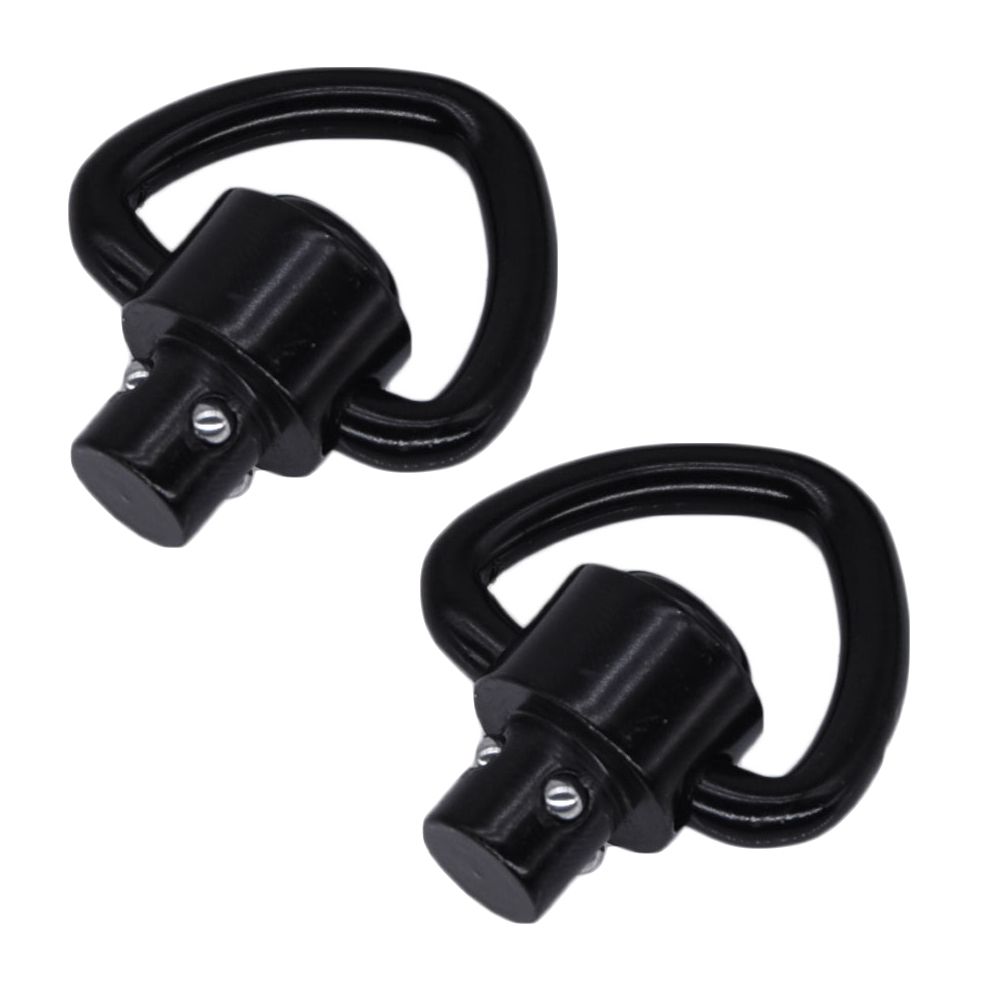 Sport Hunting Triangle Sling Swivel Quick Release Sling Buckle Adapter 2Set