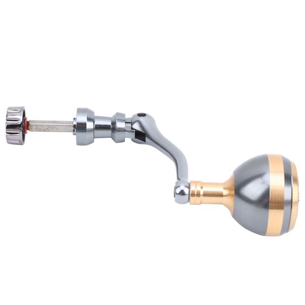 Medium Metal Quadrangle Fishing Reel Handle Grip