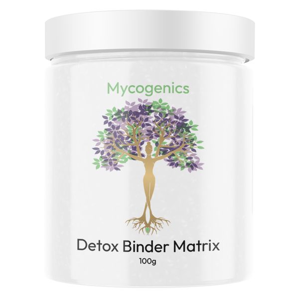 Mycogenics Detox Binder Matrix - Activated Charcoal Bentonite Zeolite