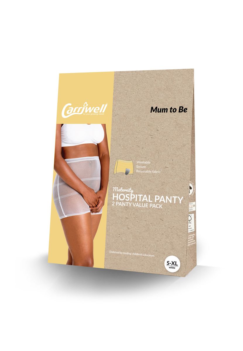 Carriwell 2-Pack Deluxe Hospital Panties - Clement
