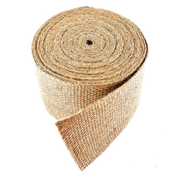 Craft Natural Burlap Wired Jute Fabric Ribbon (8m x 5cm) Special