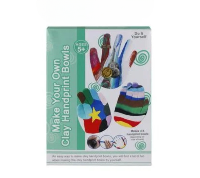 Memory-Making DIY Clay Bowls - Handprint Art for Home