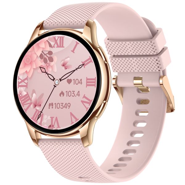 Rose Gold - Smart Watch Fitness Tracker