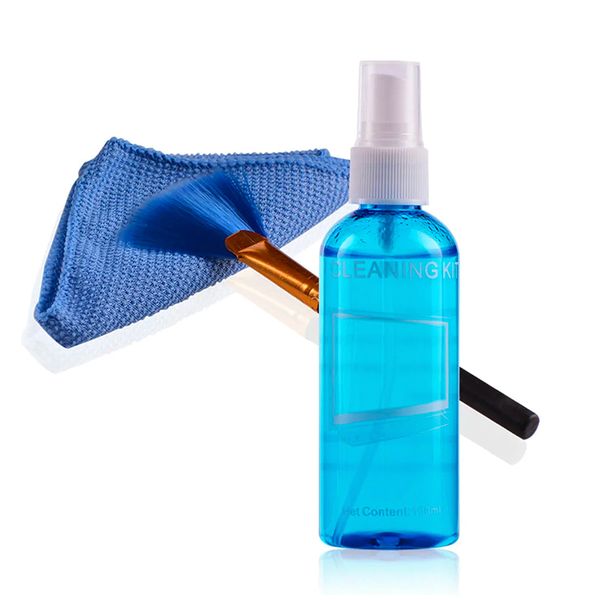 Mikuso Screen Cleaning Kit - 3-in-1 Gel, Brush &amp; Cloth - Safe for LCD, LED