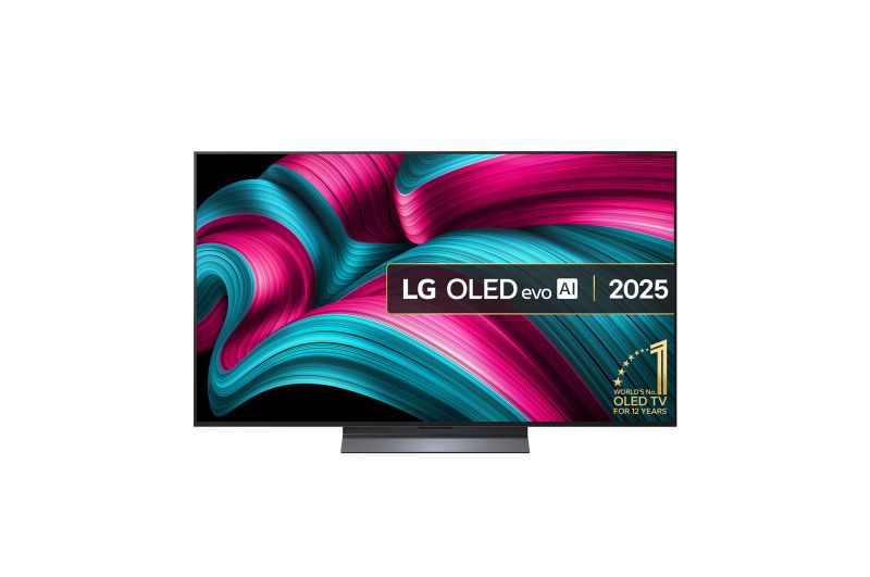 LG 55" C5 144Hz 4K OLED AI evo Smart TV with webOS25 &amp; AI Magic Remote